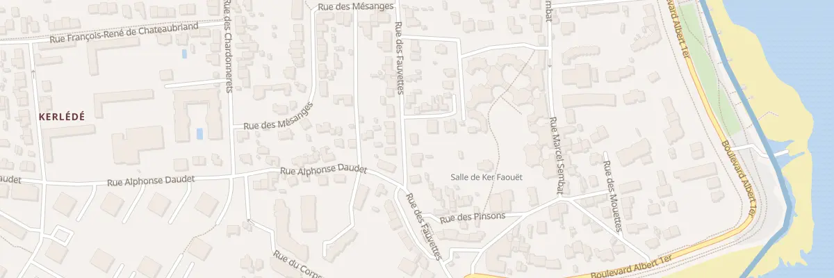 Plan du 14 Rue des Fauvettes à Saint-Nazaire