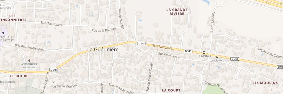 Plan du 5619 Rue de la Court à La Guérinière