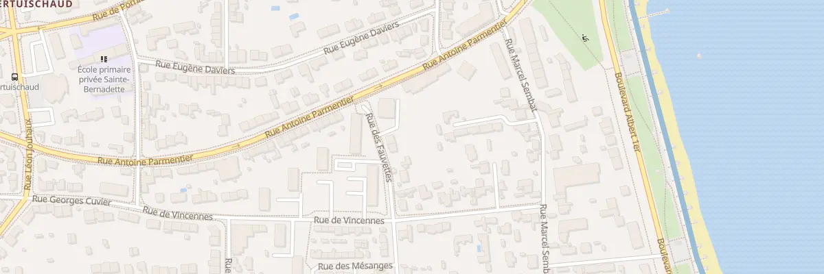 Plan du 46 Rue des Fauvettes à Saint-Nazaire