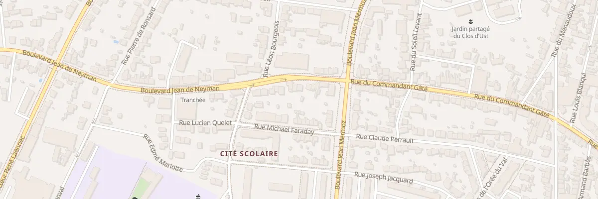 Plan du 109 Rue du Cdt Gustave Gate à Saint-Nazaire