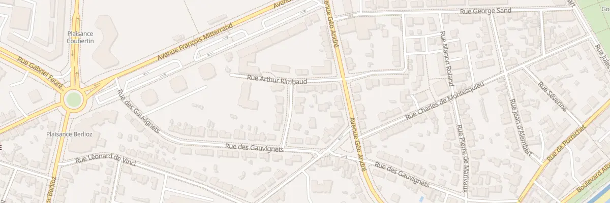 Plan du 7 Rue Paul Verlaine à Saint-Nazaire
