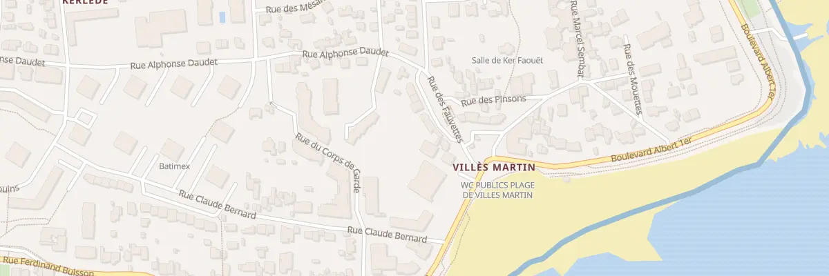 Plan du 5 Rue des Fauvettes à Saint-Nazaire