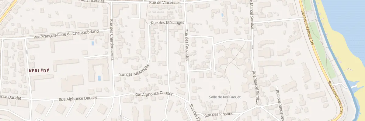 Plan du 27 Rue des Fauvettes à Saint-Nazaire