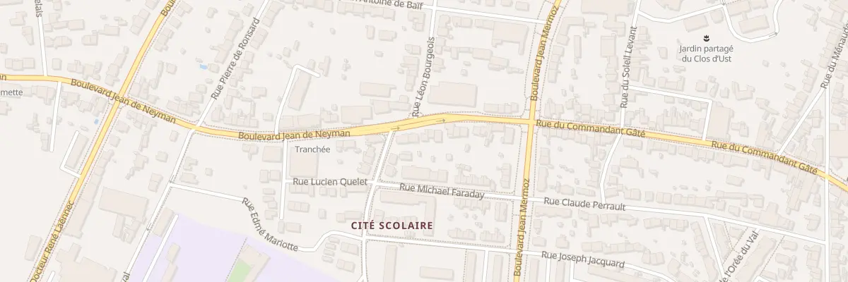 Plan du 119 Rue du Cdt Gustave Gate à Saint-Nazaire