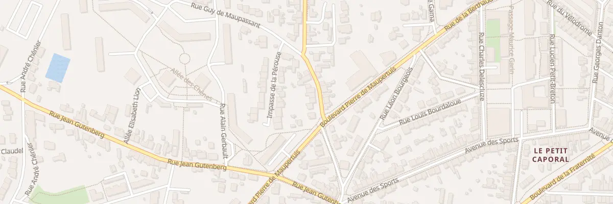 Plan du 23 Rue Charles Longuet à Saint-Nazaire