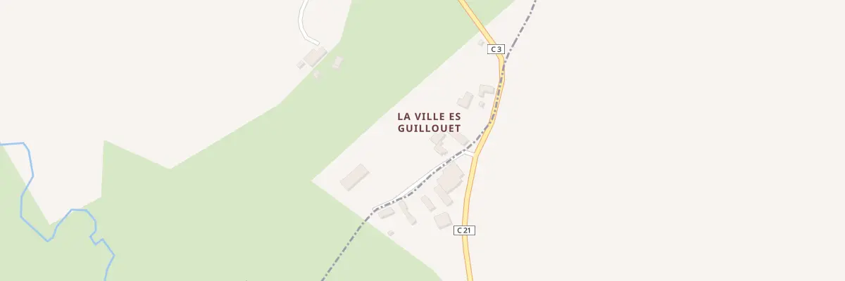 Plan du 10 La Ville Es Guillouet à Loscouët-sur-Meu