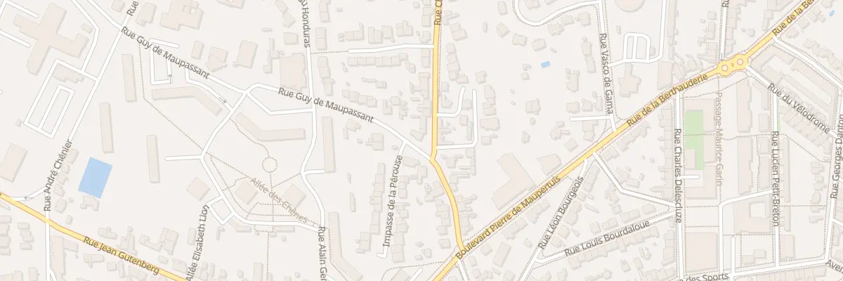 Plan du 2 Rue Guy de Maupassant à Saint-Nazaire