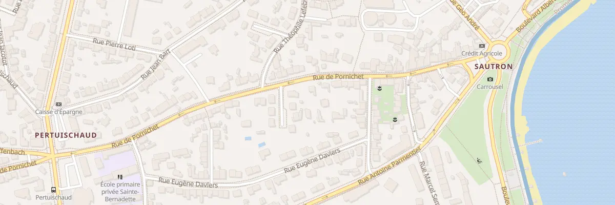 Plan du 191 Rue de Pornichet à Saint-Nazaire