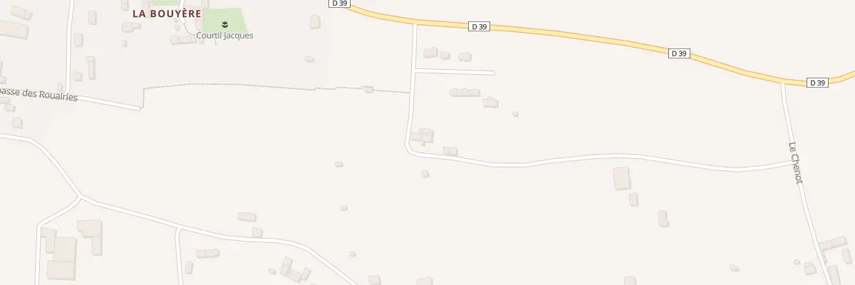 Plan du 5216 Le Champ Dolent à Trédias