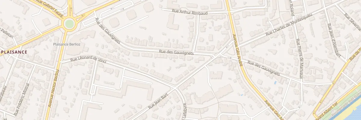 Plan du 53 Rue des Gauvignets à Saint-Nazaire