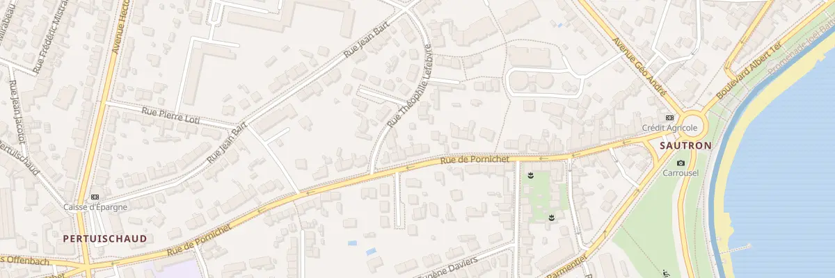 Plan du 224 Rue de Pornichet à Saint-Nazaire