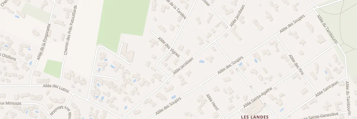 Plan du 25 All Jacobsen à Noirmoutier-en-l’Île