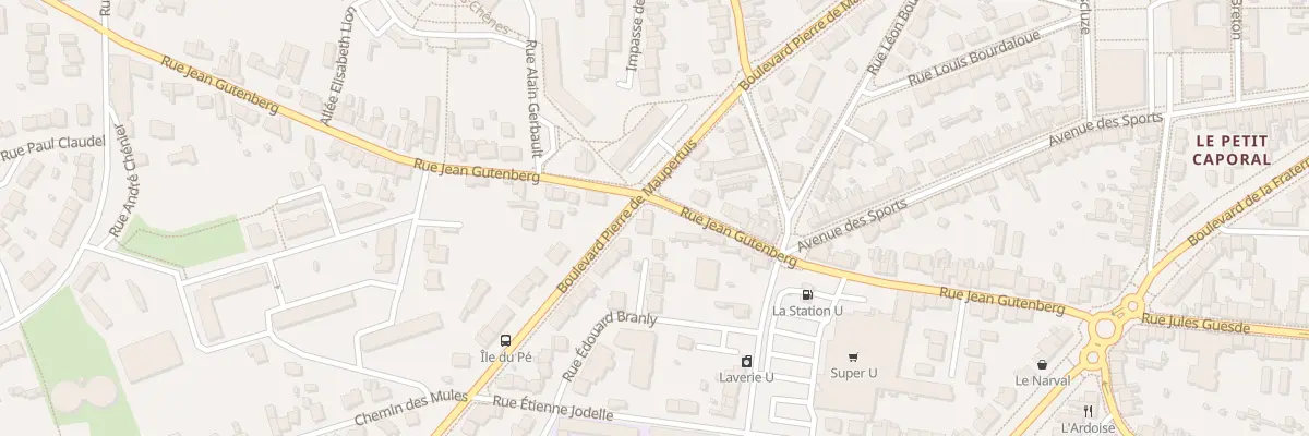 Plan du 63 Rue Jean Gutenberg à Saint-Nazaire