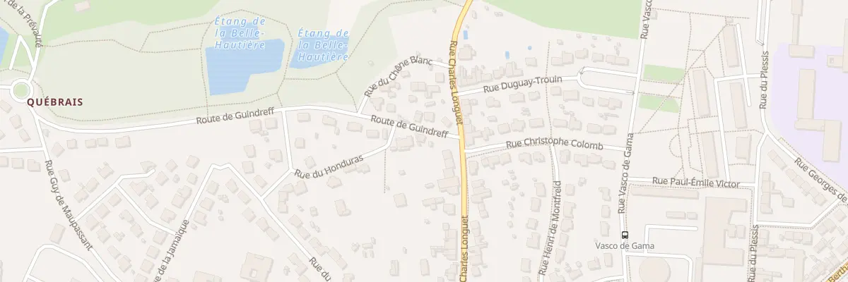 Plan du 3 Rte de Guindreff à Saint-Nazaire