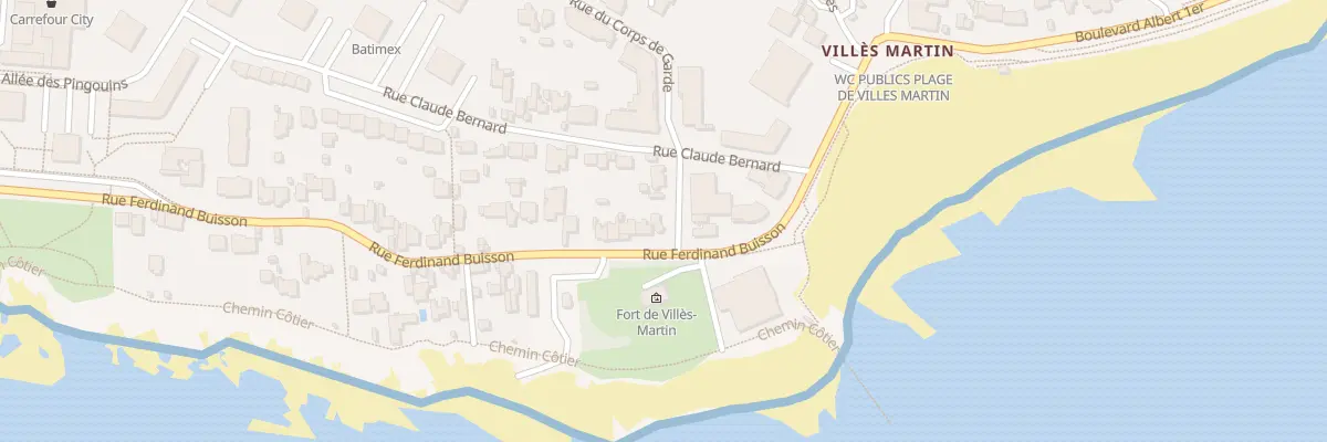 Plan du 16 Rue Ferdinand Buisson à Saint-Nazaire