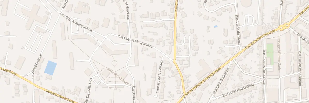 Plan du 5 Rue Guy de Maupassant à Saint-Nazaire