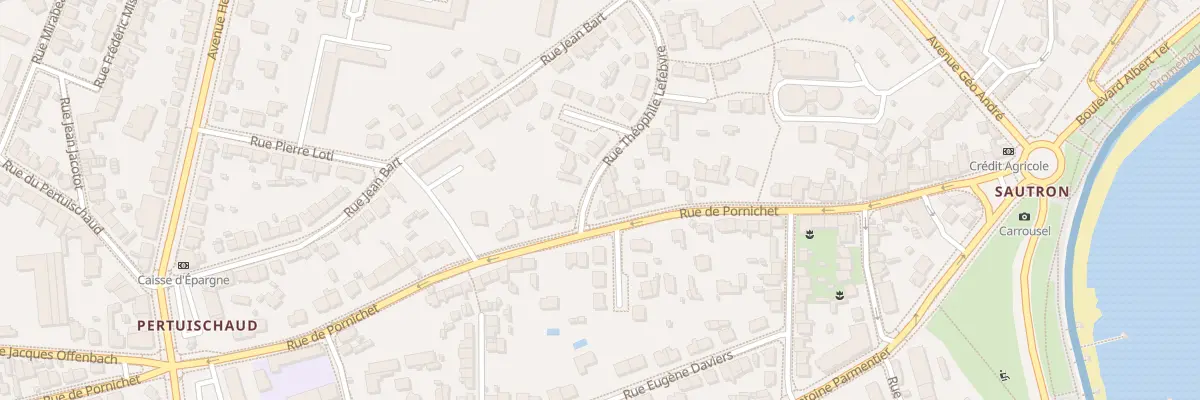 Plan du 232 Rue de Pornichet à Saint-Nazaire
