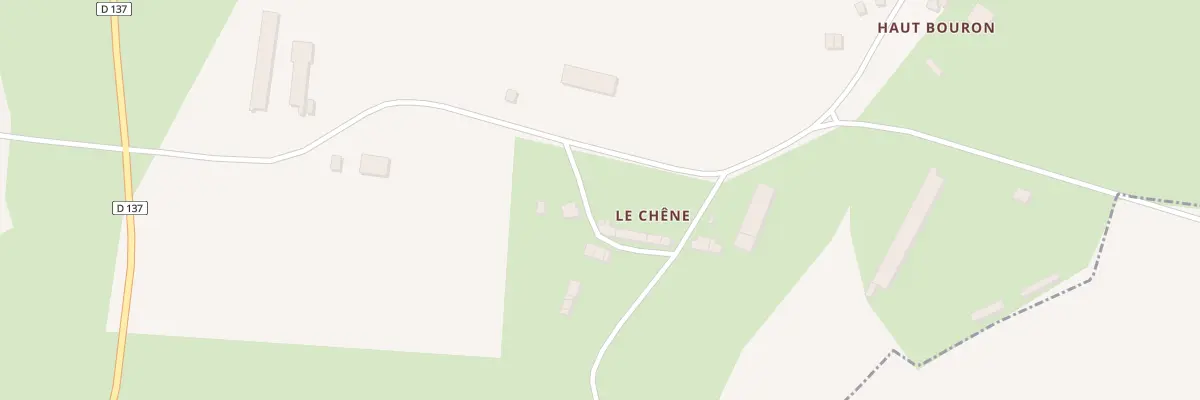 Plan du 5107 Le Chêne à Saint-Gorgon