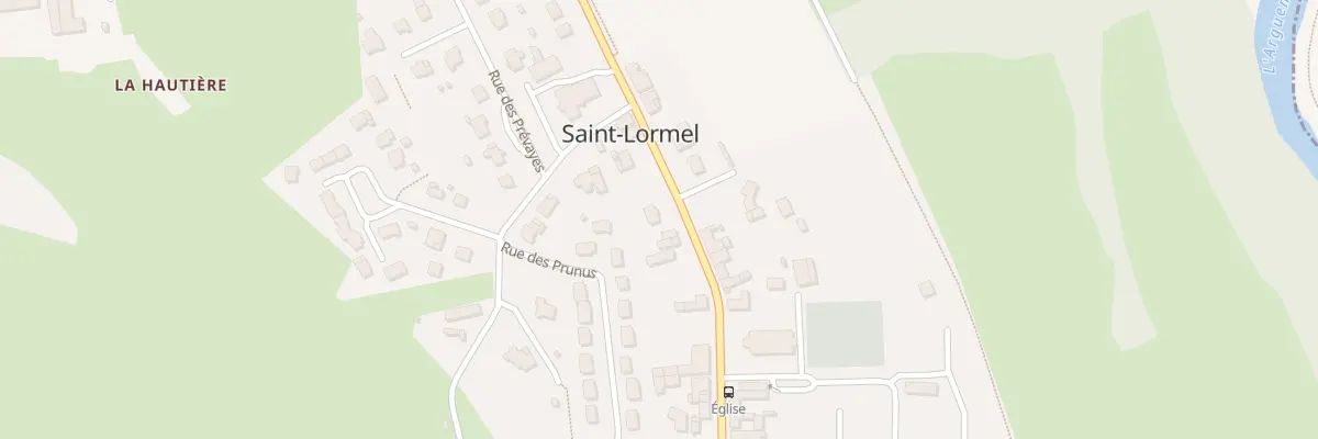 Plan du 8 Rue des Tilleuls à Saint-Lormel