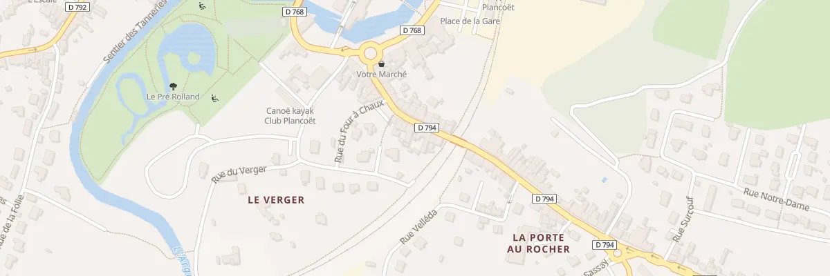 Plan du 26 Rue de l’Abbaye à Plancoët