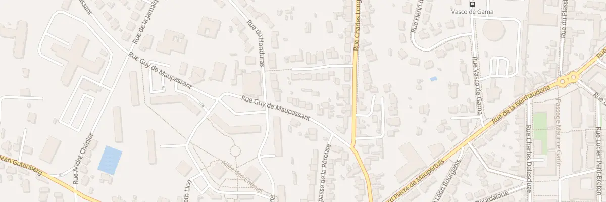 Plan du 14 Rue Guy de Maupassant à Saint-Nazaire