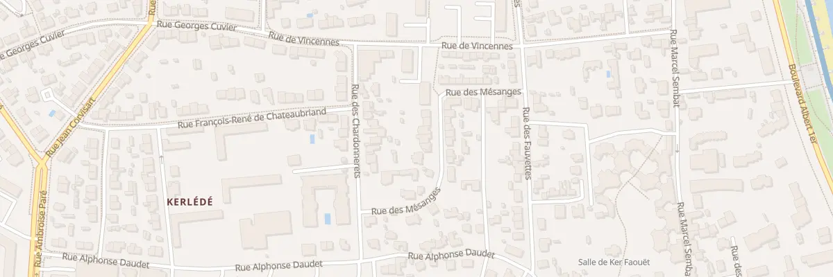 Plan du 26 Rue des Mésanges à Saint-Nazaire
