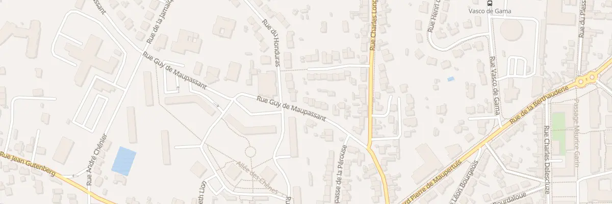 Plan du 18 Rue Guy de Maupassant à Saint-Nazaire