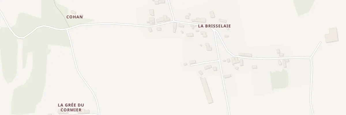 Plan du 5929 La Brisselaie à Peillac