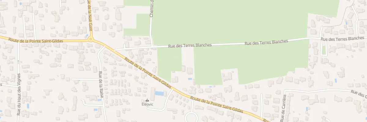 Plan du 6139 Rue des Terres Blanches à Préfailles