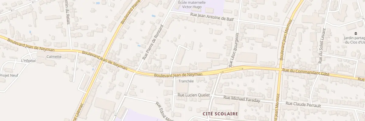 Plan du 20 Bd Jean De Neyman à Saint-Nazaire