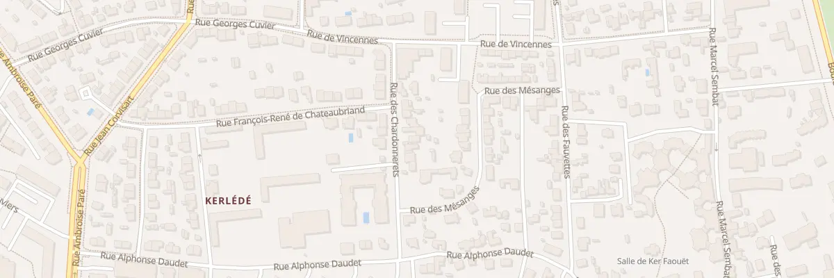 Plan du 68 Rue des Chardonnerets à Saint-Nazaire
