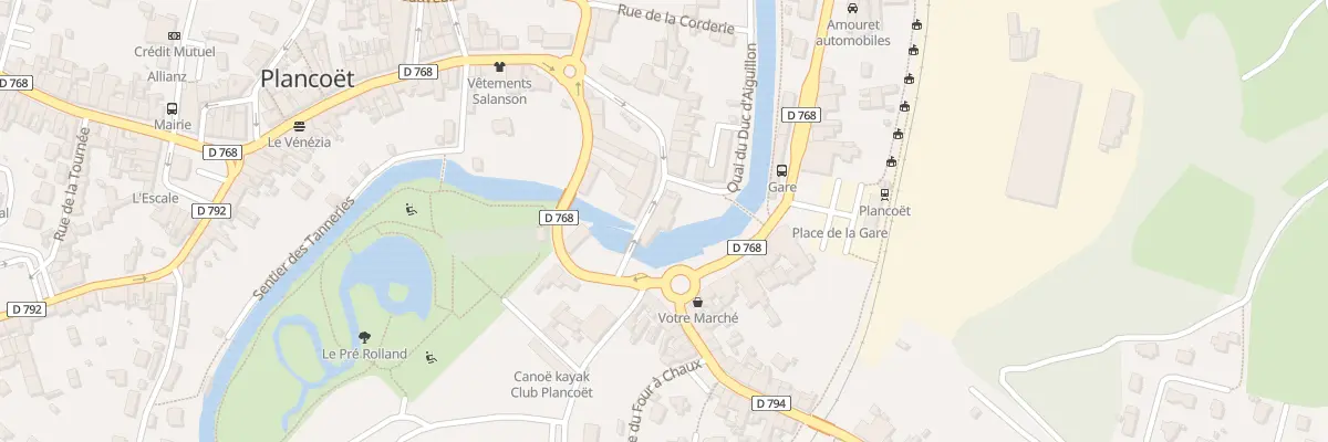 Plan du 2 Rue du Vieux Pont à Plancoët