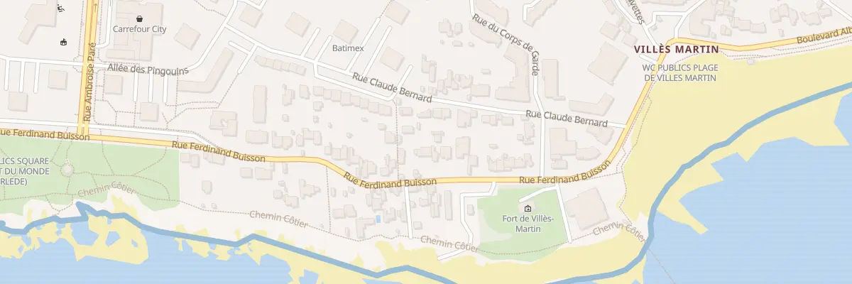 Plan du 34 Rue Ferdinand Buisson à Saint-Nazaire