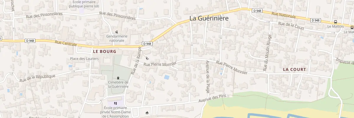 Plan du 9B Rue Pierre monnier à La Guérinière