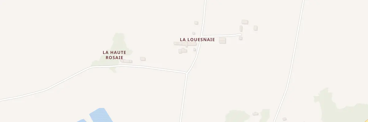 Plan du 1 La Louesnaie à Peillac