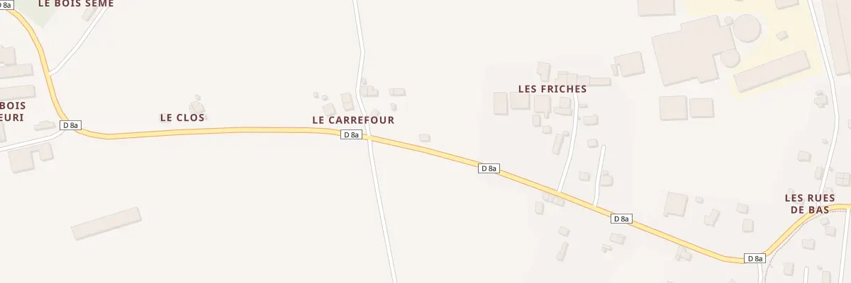 Plan du 1 Le Carrefour à Saint-Nicolas-du-Tertre