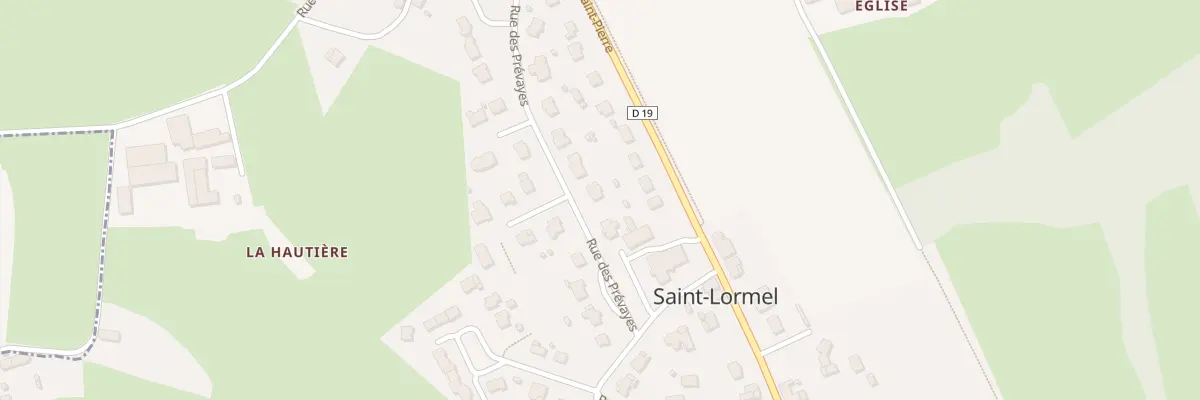 Plan du 4 Rue des Prevayes à Saint-Lormel