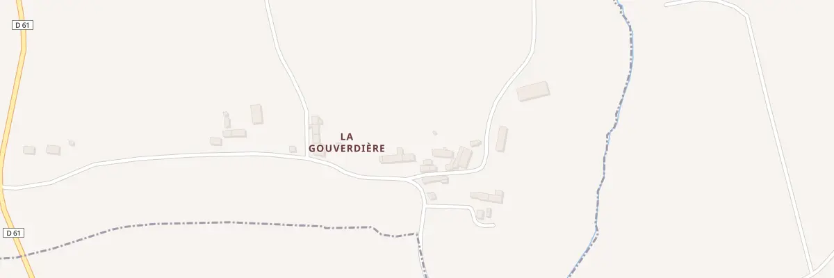 Plan du 17 La Gouverdière à Trémeur
