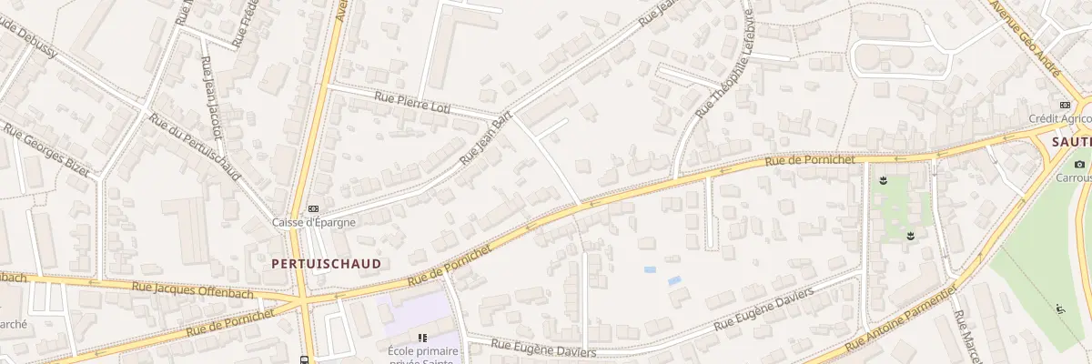 Plan du 252 Rue de Pornichet à Saint-Nazaire