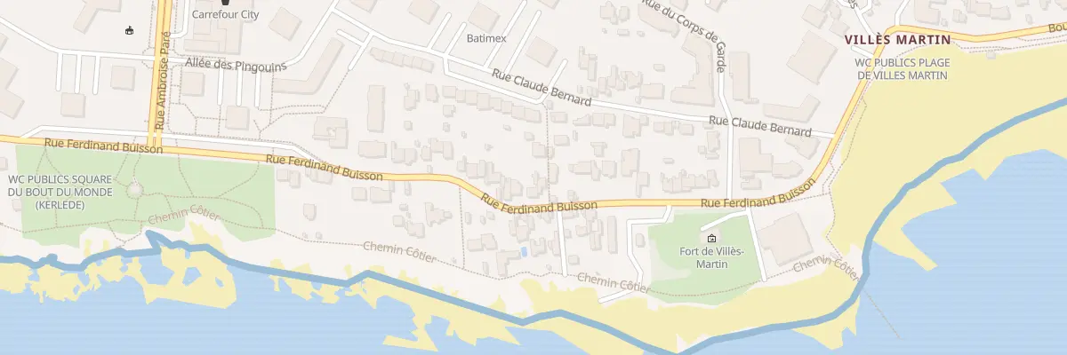 Plan du 40 Rue Ferdinand Buisson à Saint-Nazaire
