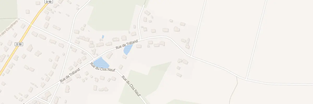 Plan du 58 Rue de Trelan à La Chapelle-des-Marais