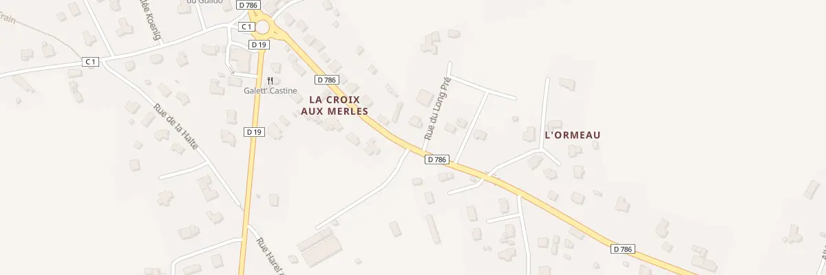 Plan du 5 Rue de la Croix aux Merles à Saint-Cast-le-Guildo