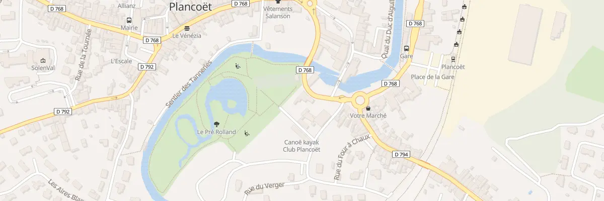 Plan du 50 Rue du Pont à Plancoët