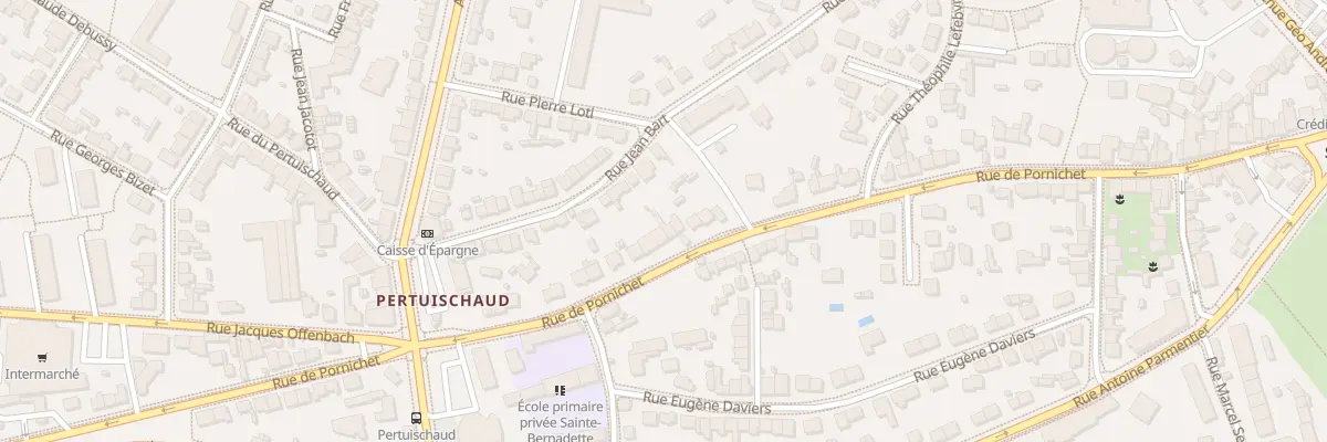 Plan du 260 Rue de Pornichet à Saint-Nazaire