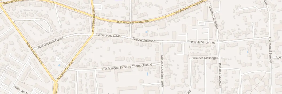 Plan du 63 Rue de Vincennes à Saint-Nazaire