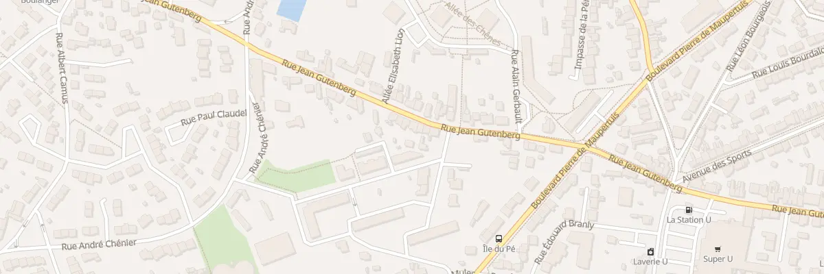 Plan du 87 Rue Jean Gutenberg à Saint-Nazaire