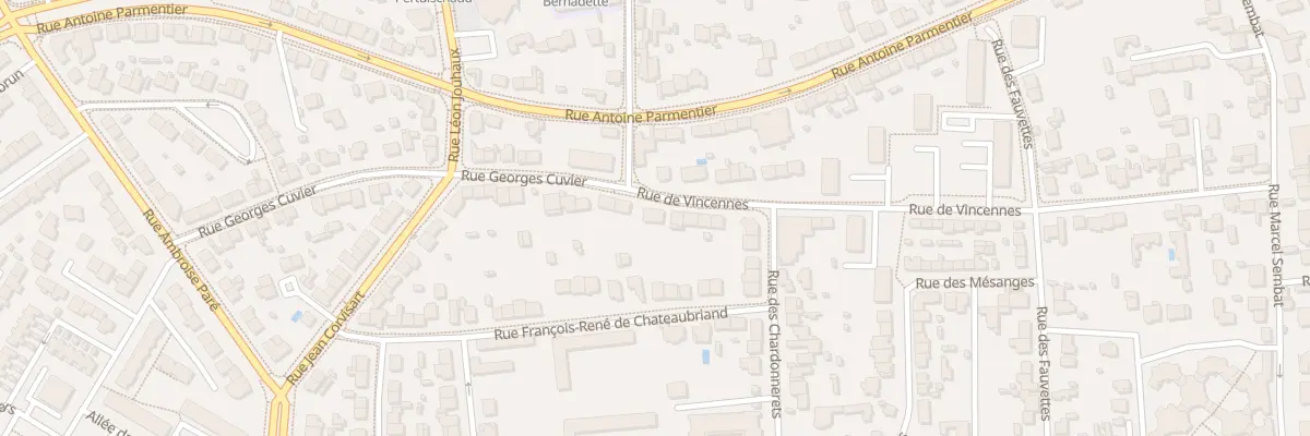Plan du 65 Rue de Vincennes à Saint-Nazaire