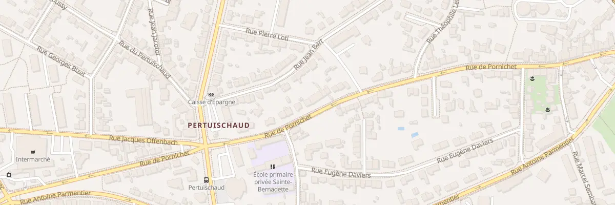 Plan du 266 Rue de Pornichet à Saint-Nazaire