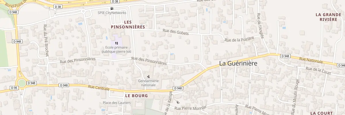 Plan du 12 Rue des Pinsonnières à La Guérinière