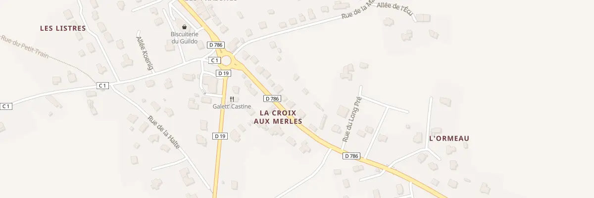 Plan du 11 Rue de la Croix aux Merles à Saint-Cast-le-Guildo